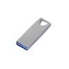 USB 2.0-флешка на 8 Гб с мини чипом, компактный дизайн, стильное отверстие для цепочки