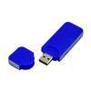 USB-флешка на 64 Гб в стиле I-phone, прямоугольнй формы, синий