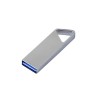 USB 2.0-флешка на 128 Гб с мини чипом, компактный дизайн, отверстие треугольной формы для цепочки