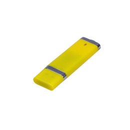 USB-флешка промо на 32 Гб прямоугольной классической формы, желтый