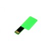USB-флешка на 64 ГБ в виде пластиковой карточки, зеленый