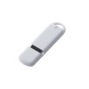 USB-флешка на 16 ГБ 3.0 USB, с покрытием soft-touch, белый