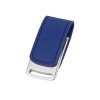Флеш-карта USB 2.0 16 Gb с магнитным замком "Vigo", синий/серебристый