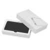 Портативное зарядное устройство с синей подсветкой логотипа «Faros», soft-touch, 4000 mAh (P)