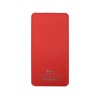 Портативное зарядное устройство «Reserve» с USB Type-C, 5000 mAh, красный