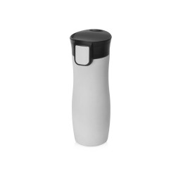 Вакуумная термокружка с кнопкой Streamline, Waterline, soft-touch, серый