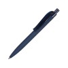 Ручка шариковая QS 01 PRT "софт-тач", синий