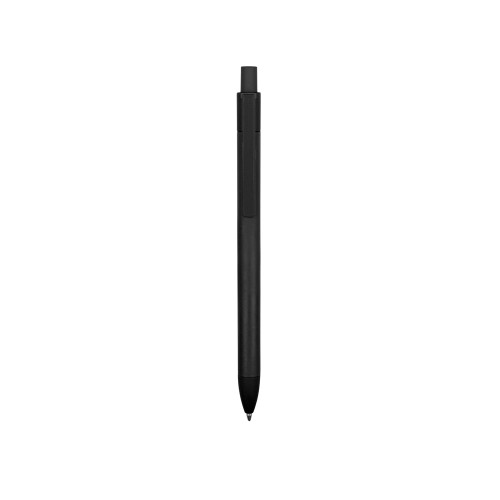 Ручка металлическая soft-touch шариковая «Haptic», черный