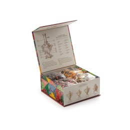 Подарочный набор c купажами чая "Цветущий сад" в подарочной упаковке