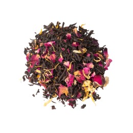 Чай черный, серия "Bouquet", манго-маракуйя, стеклянная банка