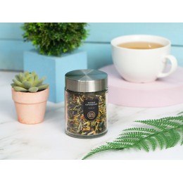 Чай черный, серия "Essence",  банный королевский, стеклянная банка