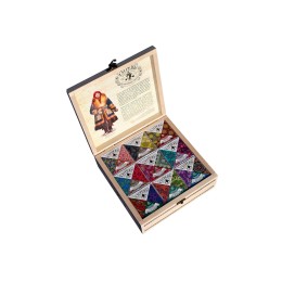 Подарочный набор c чаем "Сокровища Севера" в деревянной шкатулке без лого