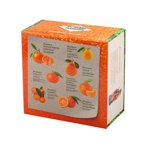 Подарочный набор с чаем и сладостями "ПодариМандари"