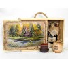 Подарочный набор "Лесная пасека", бежевый