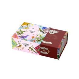 Подарочный набор c купажами чая и сладостями "Весенние птицы"