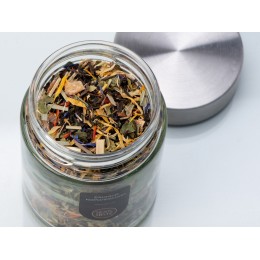 Чай черный, серия "Essence",  банный королевский, стеклянная банка