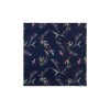 Шелковый платок Iris Navy