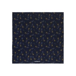 Шелковый платок Victoire Navy
