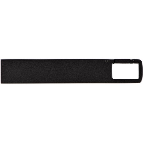 USB 2.0- флешка на 32 Гб c подсветкой логотипа «Hook LED», темно-серый, белая подсветка
