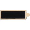 USB 2.0- флешка на 32 Гб c подсветкой логотипа «Hook LED», темно-серый, синяя подсветка