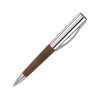 Ручка шариковая "TITAN WOOD", синий, 1 мм, коричневый/серебристый