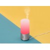 Увлажнитель воздуха с подсветкой "Breathe", белый/серебристый