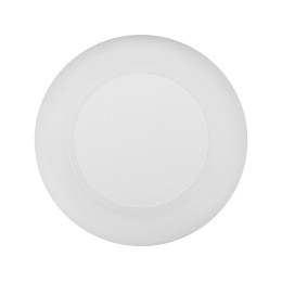 Беспроводное зарядное устройство со встроенным кабелем 2-в-1 "Disc", белый