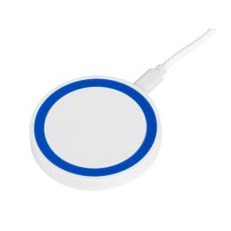 Беспроводное зарядное устройство «Dot», 5 Вт, белый/синий