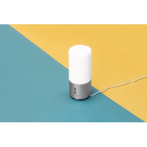 Увлажнитель воздуха с подсветкой "Breathe", белый/серебристый