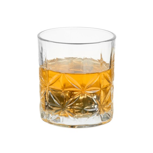 Набор для виски на бамбуковой подставке "Boulevardier" (Р)