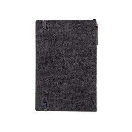 Блокнот с ручкой и набором стикеров А5 "Write and stick", черный