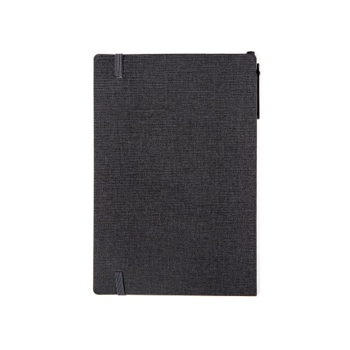 Блокнот с ручкой и набором стикеров А5 "Write and stick", черный