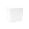 Картонный настольный набор DIMAS в форме куба, белый