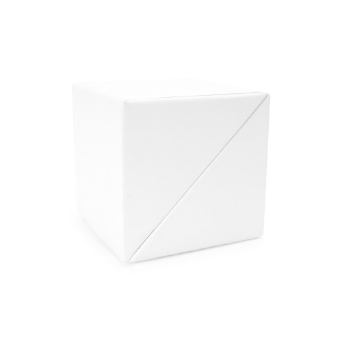 Картонный настольный набор DIMAS в форме куба, белый