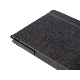 Блокнот с ручкой и набором стикеров А5 "Write and stick", черный