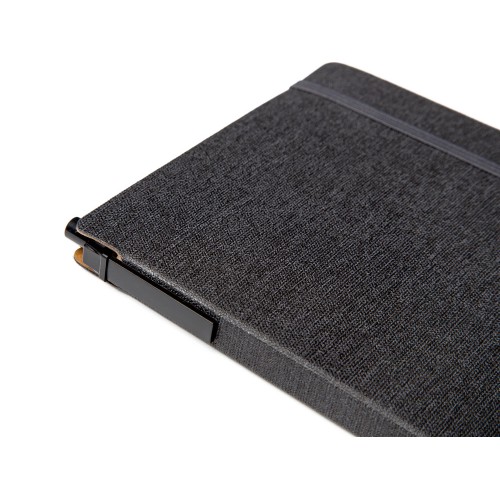 Блокнот с ручкой и набором стикеров А5 "Write and stick", черный