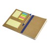Блокнот с ручкой и набором стикеров А5 "Write and stick", синий