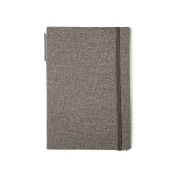 Блокнот с ручкой и набором стикеров А5 "Write and stick", серый