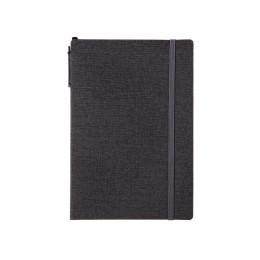 Блокнот с ручкой и набором стикеров А5 "Write and stick", черный