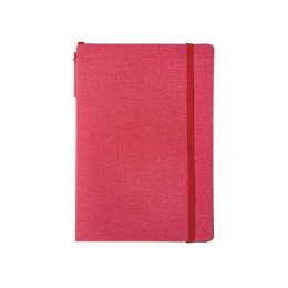 Блокнот с ручкой и набором стикеров А5 "Write and stick", красный