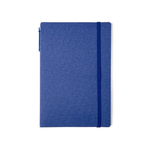 Блокнот с ручкой и набором стикеров А5 "Write and stick", синий