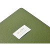 Ежедневник недатированный А5 "Verde" с нашивкой, зеленый