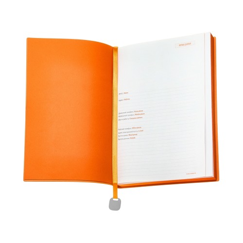 Ежедневник А5 недатированный «Mercury», черный
