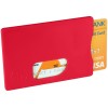 Защитный RFID чехол для кредитной карты "Arnox", красный