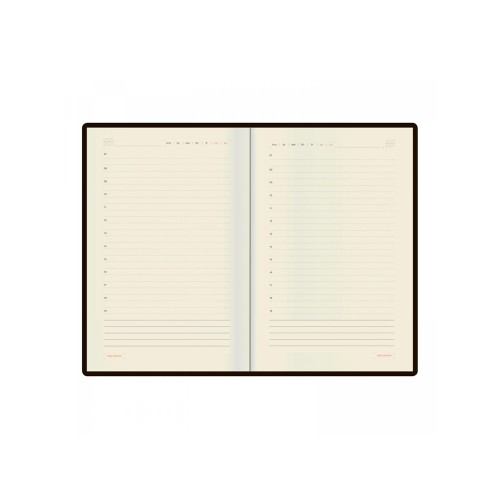 Ежедневник недатированный А5  "Oxford", черный