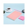 Ежедневник А5 недатированный «Megapolis Velvet Flex», розовый powder