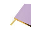 Еженедельник недатированный А6 "Zefir"с нашивкой, сиреневый
