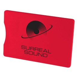 Защитный RFID чехол для кредитной карты "Arnox", красный