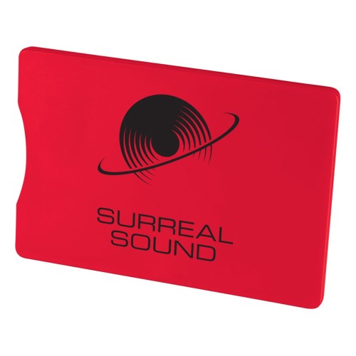 Защитный RFID чехол для кредитной карты "Arnox", красный