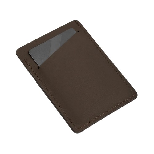 Картхолдер Охта, коричневый (без лого Long River)